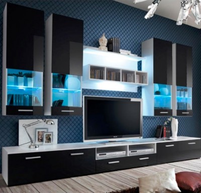 Móveis de Sala Nav com Luz de presença LED - Disponíveis em 3 cores