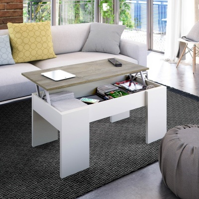 Mesa de Centro elevável - Disponível em 5 cores