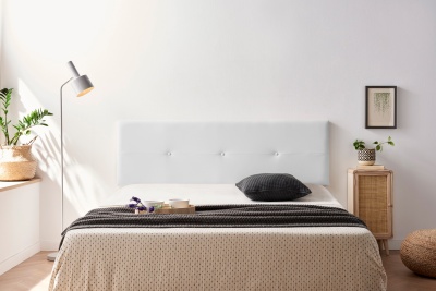 Cabeceira de Cama Nap em polipele - Disponível em 10 medidas e 12 cores