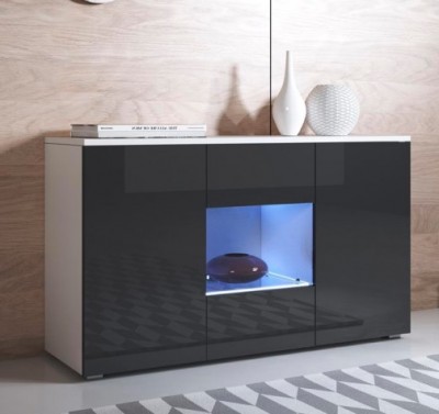 Aparador Lei com Luz de presença LED - Disponível em 5 cores