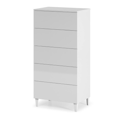 Cómoda Camiseiro de 5 gavetas