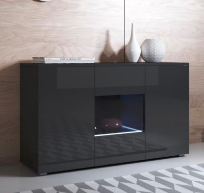 Aparador Lei com Luz de presença LED - Disponível em 5 cores