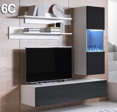 Conjunto de Móveis de Sala Koi6 - Disponível em 5 cores