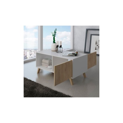 Mesa de Centro Estilo Nórdico - Disponível em 5 cores