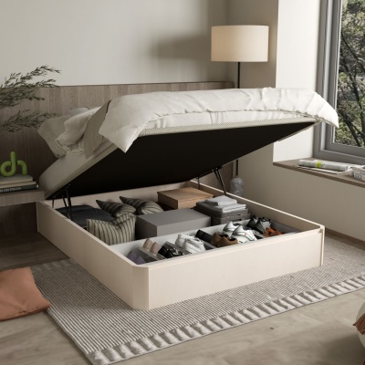 Sommier de Casal com Sapateira - Disponível em 2 medidas e 6 cores