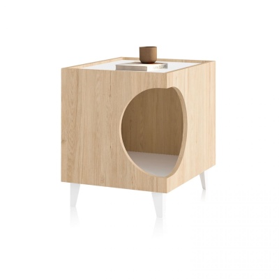 Mesa de Cabeceira Pet - Disponível em 2 cores