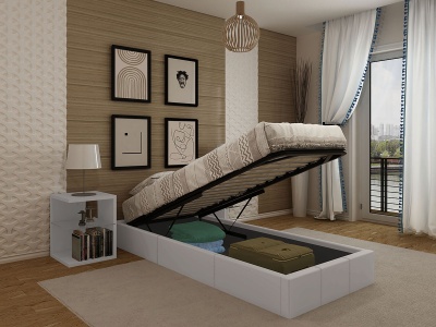 Sommier de Solteiro 90x190cm - Disponível em 2 cores