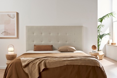 Cabeceira de Cama Atenas em tecido - Disponível em 10 medidas e 10 cores