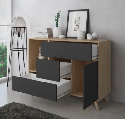 Aparador estilo Nórdico - Disponível em 4 cores