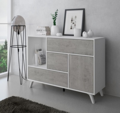 Aparador estilo Nórdico - Disponível em 2 cores