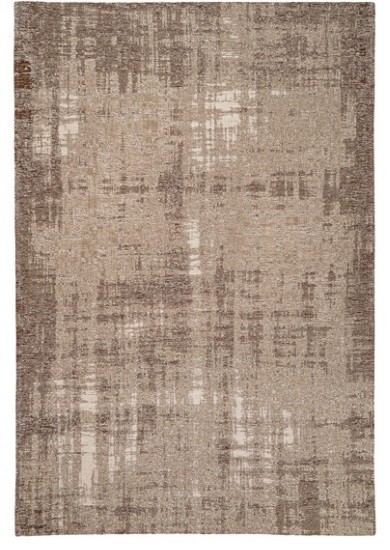 Tapete com padrão abstrato em tons neutros, textura felpuda