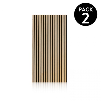 Pack 2 Painel Ripado Decorativo - Disponível em 3 cores