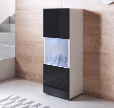 Vitrine Kol V3 com luz de presença LED - Disponível em 5 cores