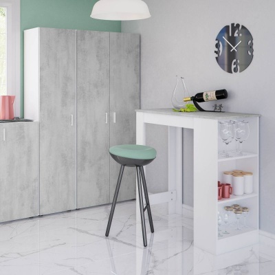 Mesa Alta com Arrumação