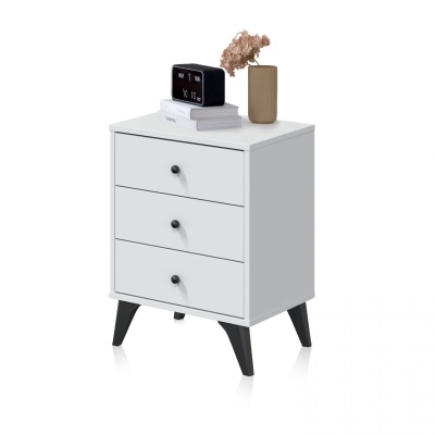 Mesinha de Cabeceira 3 Gavetas