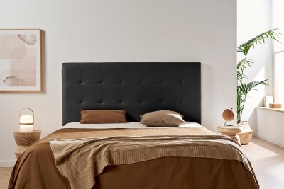 Cabeceira de Cama Atenas em couro sintético - Disponível em 10 medidas e 12 cores