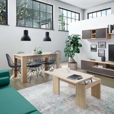 Mesa de Refeições extensível 140cm-190cm - Disponível em 6 cores