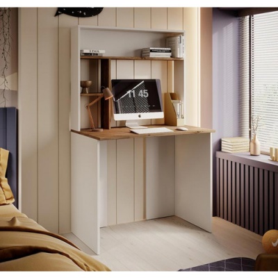 Secretária com Estante