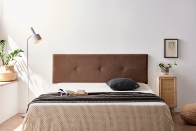 Cabeceira de Cama Nap em tecido - Disponível em 10 medidas e 10 cores