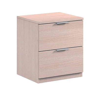 Mesa de Cabeceira 2 Gavetas - Disponível em 2 cores