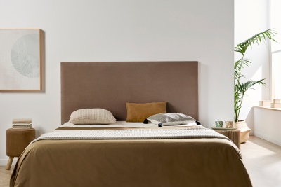 Cabeceira de Cama Nuse em tecido - Disponível em 10 medidas e 10 cores