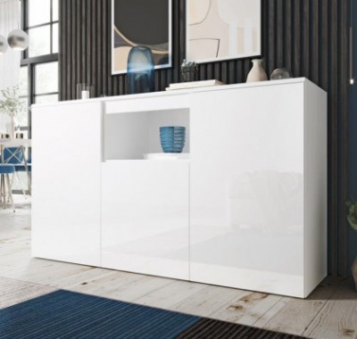 Aparador  Panan 3 Portas - Disponível em 2 cores