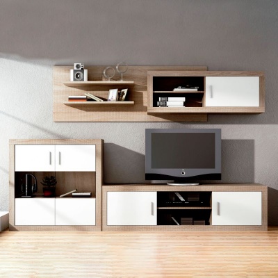 Conjunto de Móveis de Sala Nuk - Disponível em 2 cores