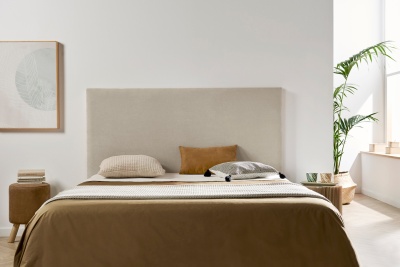 Cabeceira de Cama Nuse em tecido - Disponível em 10 medidas e 10 cores