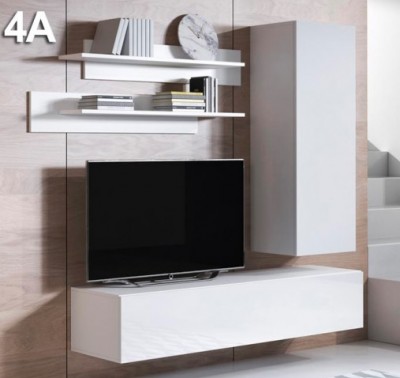 Conjunto de Móveis de Sala Koi4 - Disponível em 5 cores