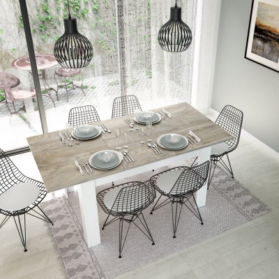 Mesa de Refeições extensível 140cm-190cm - Disponível em 6 cores
