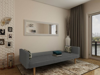 Sofá-Cama Click Clack - Disponível em 3 cores