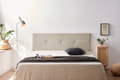 Cabeceira de Cama Nap em tecido - Disponível em 10 medidas e 10 cores