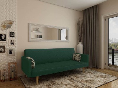 Sofá-Cama Click Clack - Disponível em 3 cores