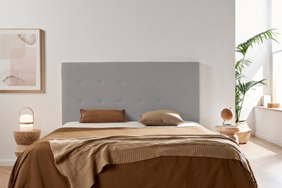 Cabeceira de Cama Atenas em couro sintético - Disponível em 10 medidas e 12 cores