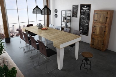 Consola e Mesa de Refeições Extensível até 300cm