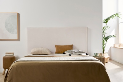 Cabeceira de Cama Nuse em tecido - Disponível em 10 medidas e 10 cores