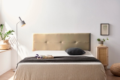 Cabeceira de Cama Nap em polipele - Disponível em 10 medidas e 12 cores