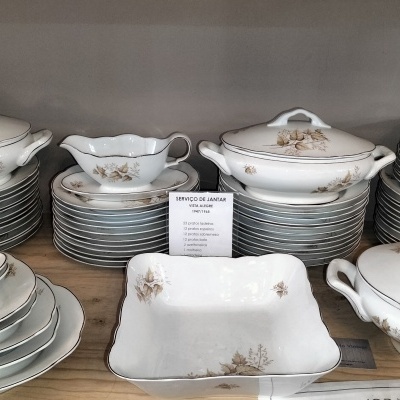 Porcelanas e vidros 3