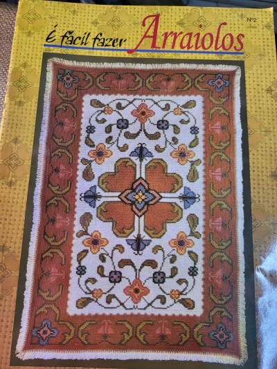 Revista é fácil fazer arraiolos 2