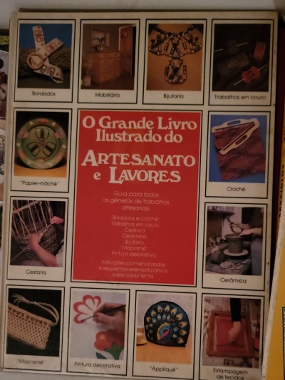 Livro artesanato e lavores