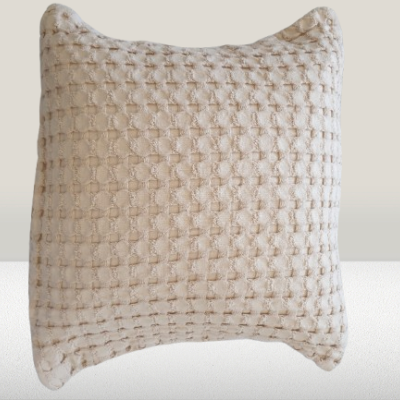 Almofada 100% Algodão cor Bege - Missouri
