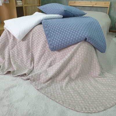 Colcha 100% Algodão Cor Cinza Claro - Yellowstone