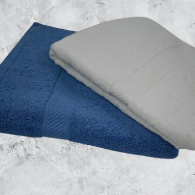 Toalha Banho Lisa 100% Algodão em Felpo 500g/m2 - cor Branco - Ref.Felpo1255