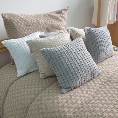 Almofada 100% Algodão cor Cinza - Missouri