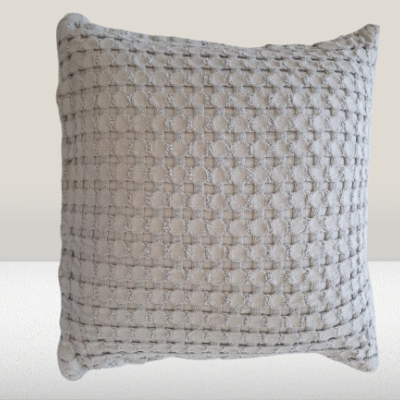 Almofada 100% Algodão cor Cinza - Missouri