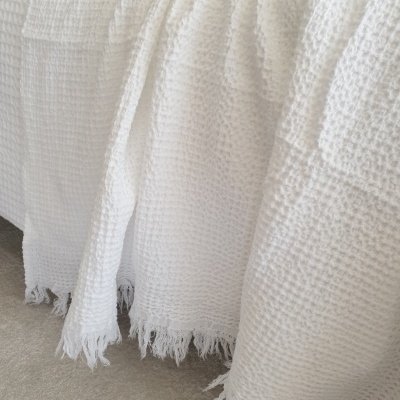 Manta 100% Algodão Favo cor Branco - Ref.856