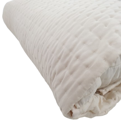 Colcha 100% Poliéster cor Perola - Ref.JCS R.0004