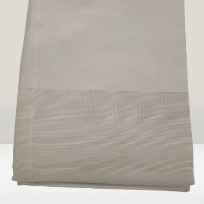 Toalha de mesa 100% Algodão cor Bege - Ref.8458