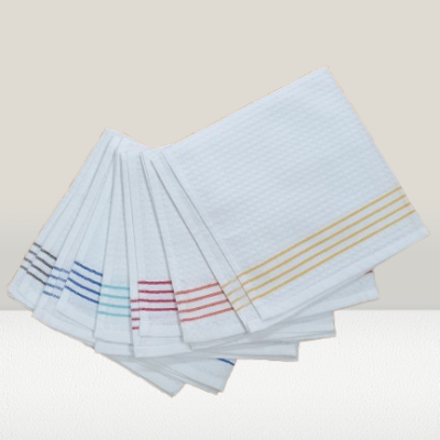 Panos de cozinha Algodão Regenerado - 50cm X 50cm - D.001