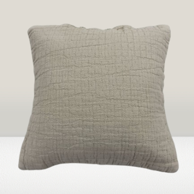 Almofadas 100% Algodão cor Bege - Colorado